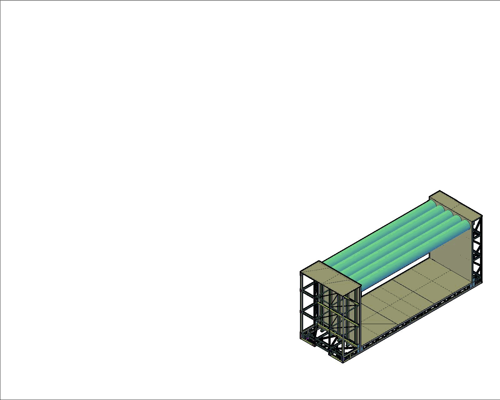 GIF-Animation des Sommernachtstraum-Bühnenbildes in ISO Darstellung